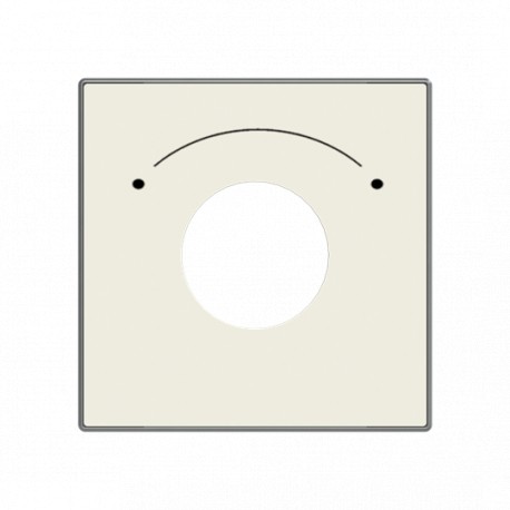 NIESSEN 2CLA855300A1101 2CLA855300A1101 8553 BL NIESSEN Tapa conmutador llave 2 posiciones BL